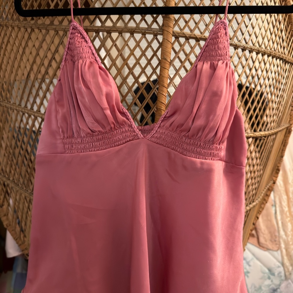 Free People Braided Line Silk Tank - Picture 12 of 12